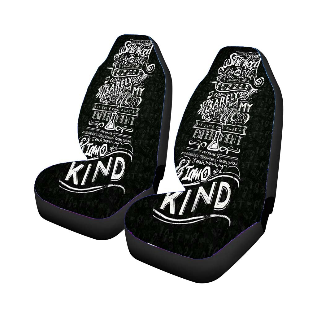 Typhografi Puzzle Kind Car Seat Covers