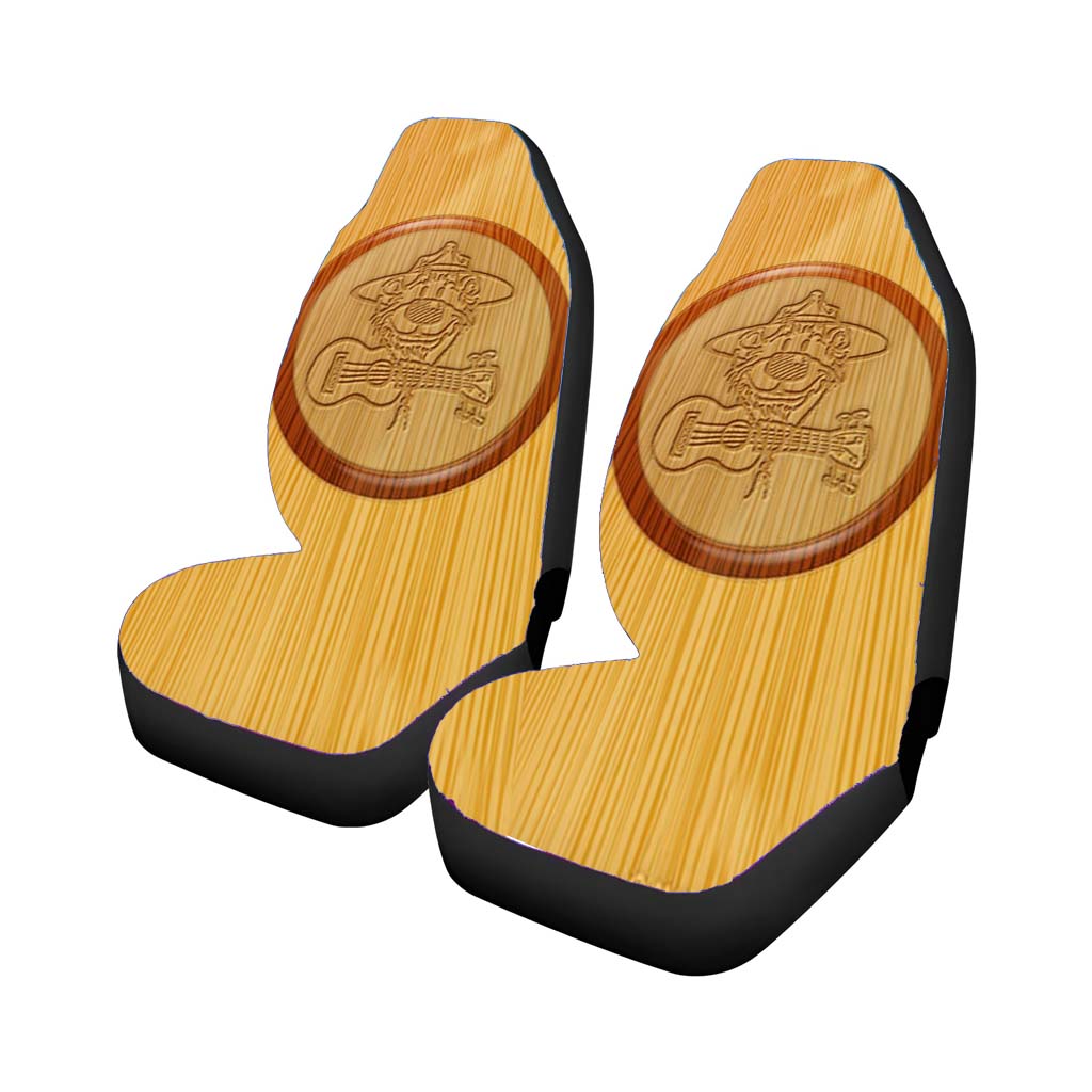 Ukulele Rangers Bear Logo Car Seat Covers
