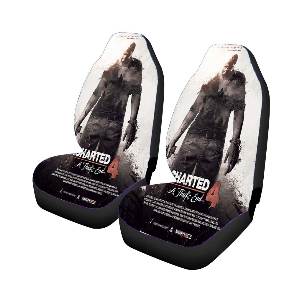 Uncharted 4 Poster Car Seat Covers