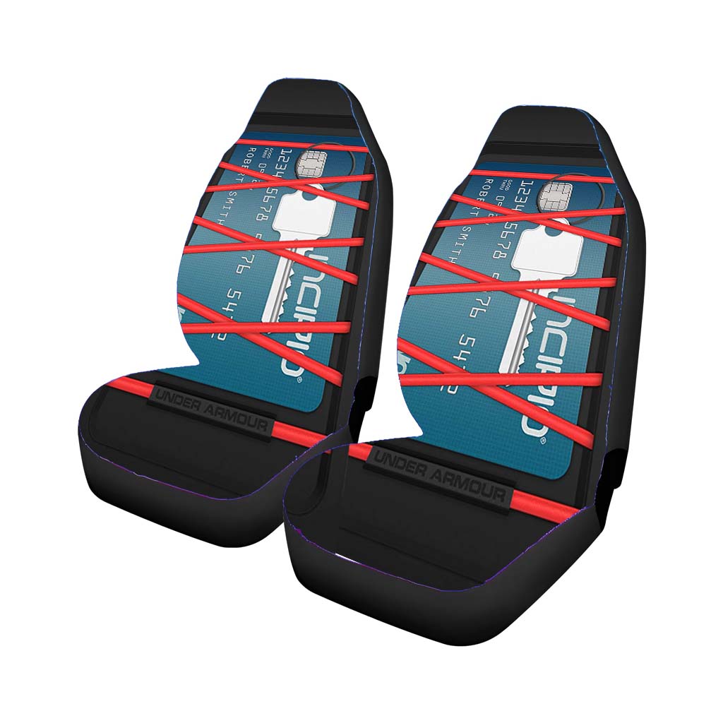 Under Armour Ua Protect Red Image Wallpaper Car Seat Covers