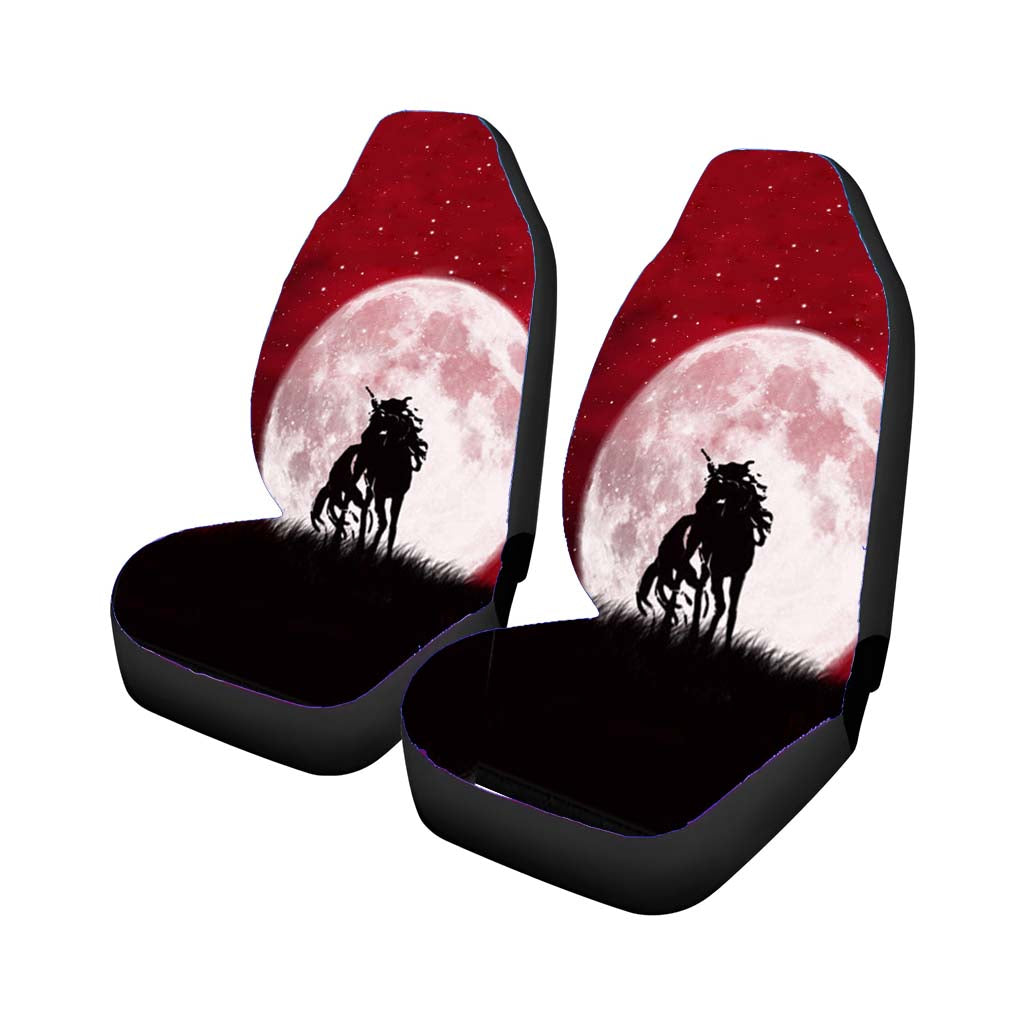 Unicorn And Red Sky Car Seat Covers