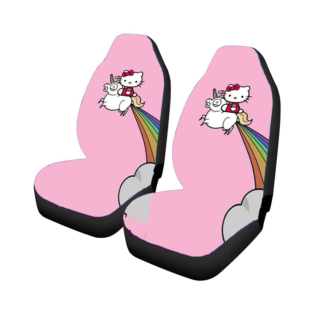 Unicorn Hello Kitty Car Seat Covers