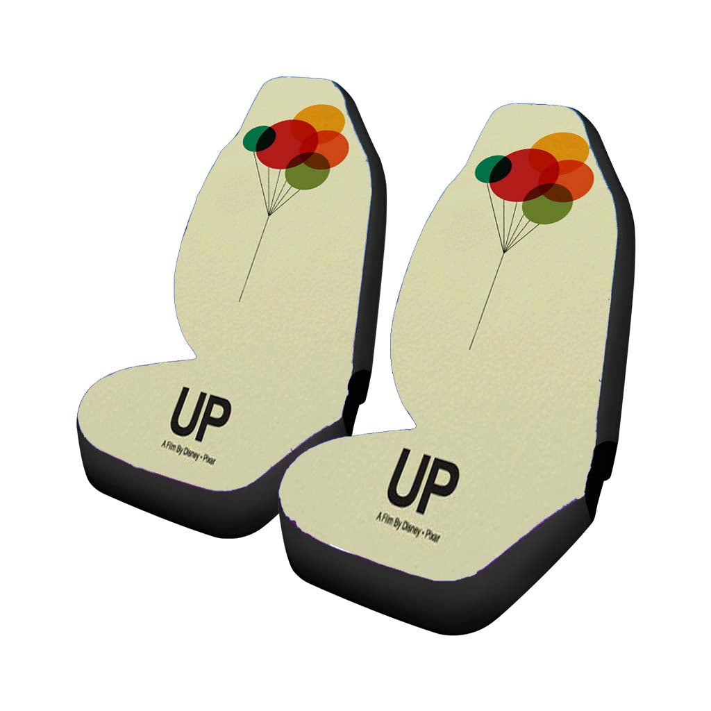 Up Ballon Art Car Seat Covers