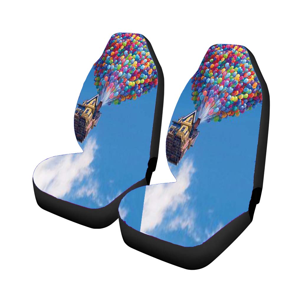 Up Balloons Car Seat Covers