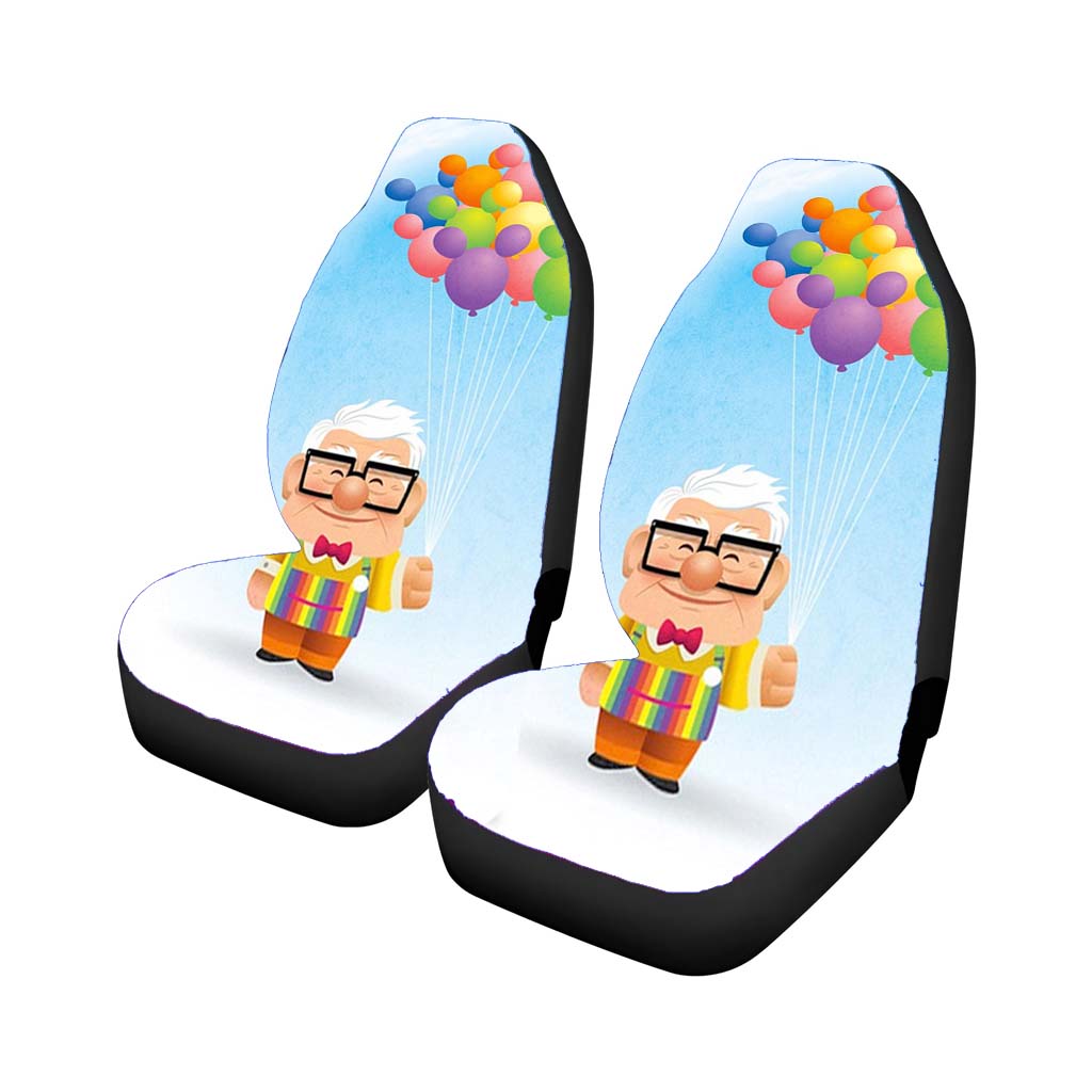 Up Cartoon Carl Car Seat Covers