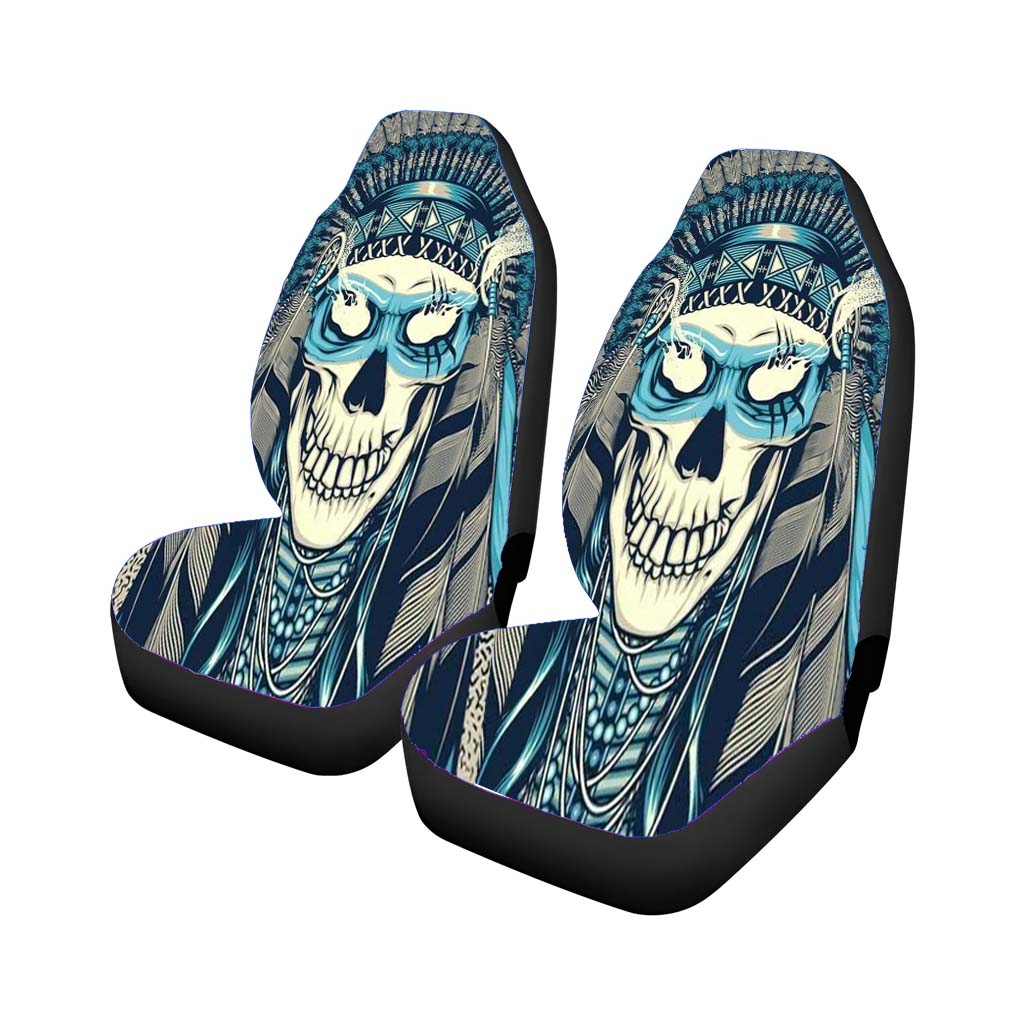 Urban Mural Clock Smooth Car Seat Covers