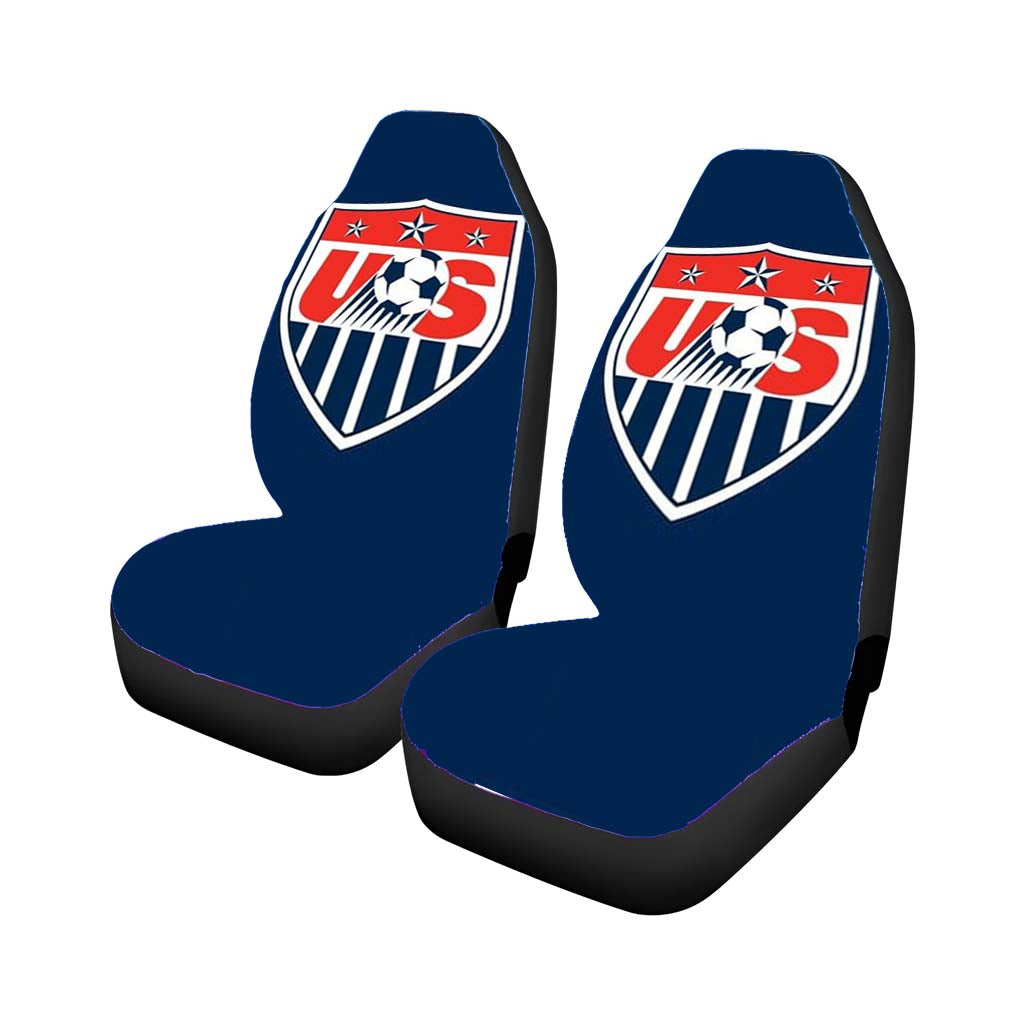 Us Soccer Art Car Seat Covers