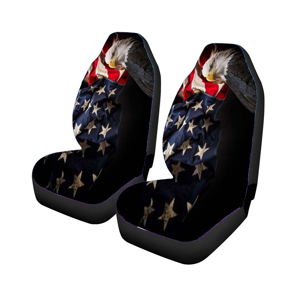 Usa Patriotic Eagle Flag Car Seat Covers