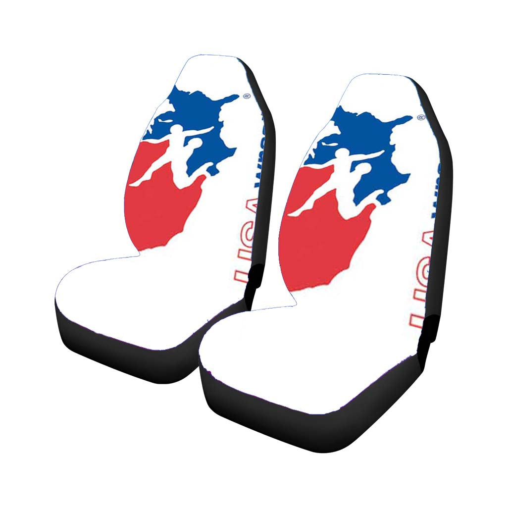 Usa Wrestling Logo Car Seat Covers
