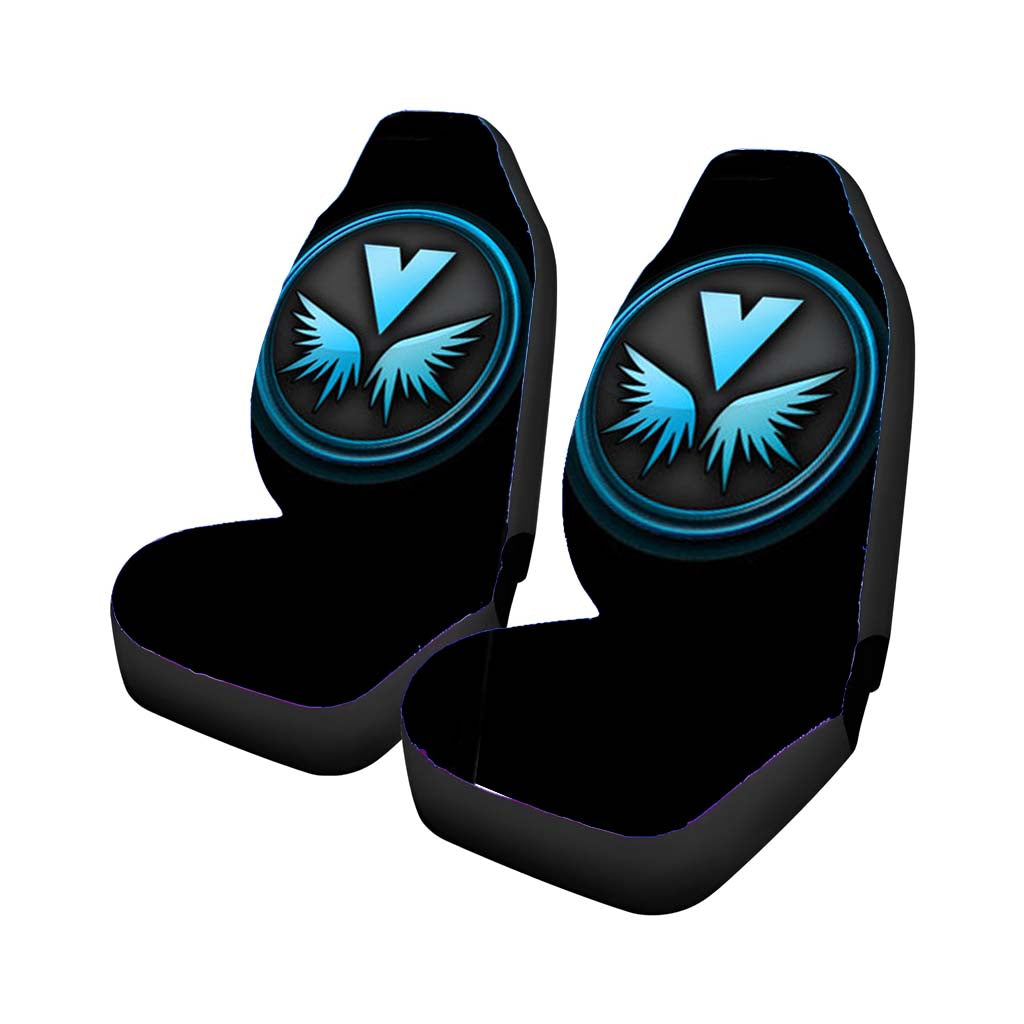 Valkyrie Logo Black Car Seat Covers