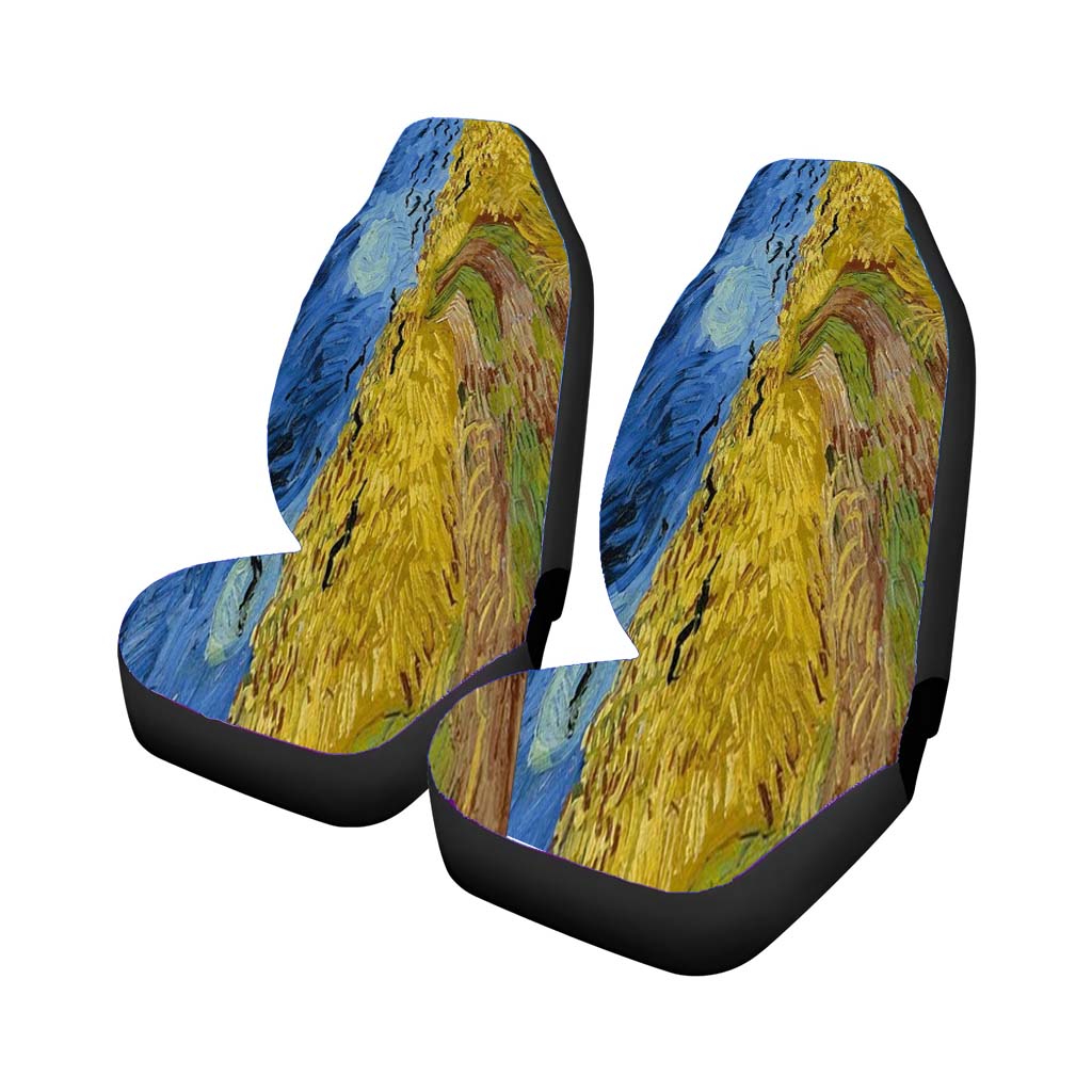 Van Gogh Wheat Fields Car Seat Covers