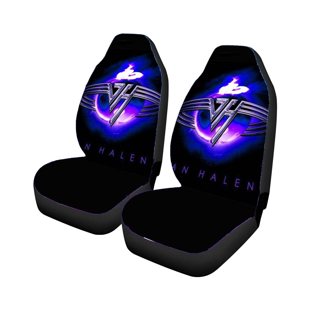 Van Halen Logo Purple Car Seat Covers