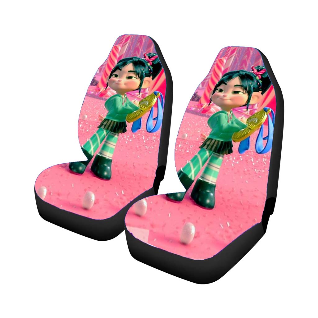 Vannelope Wreck It Ralph Gold Coin Car Seat Covers