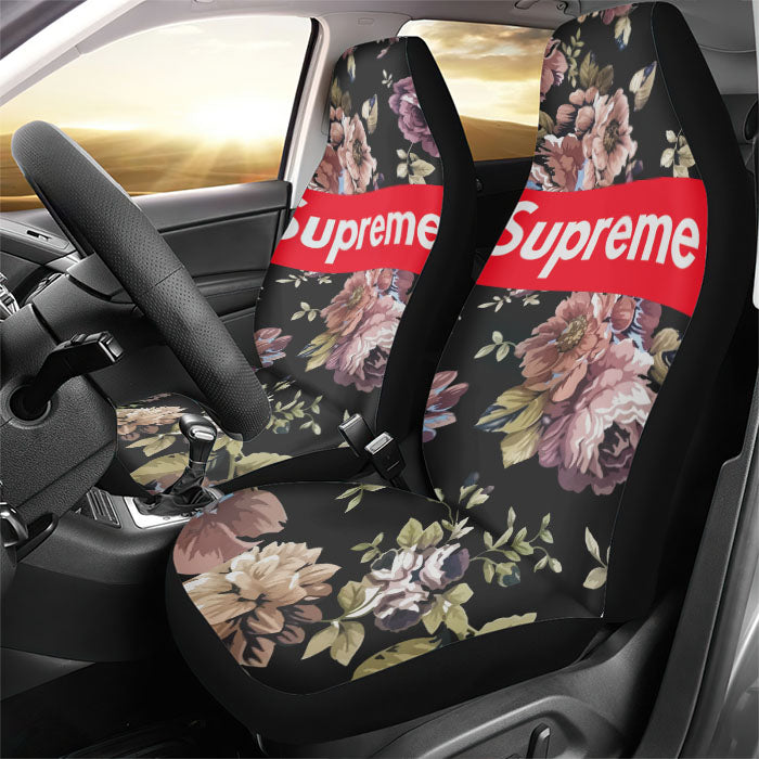 Floral Supreme Rear Car Seat Covers
