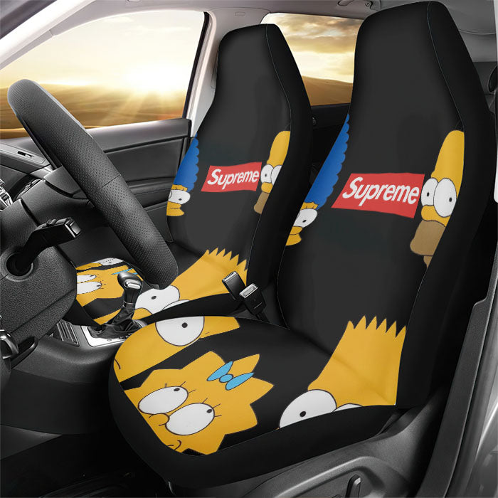 Simpson Family Supreme Black Rear Car Seat Covers