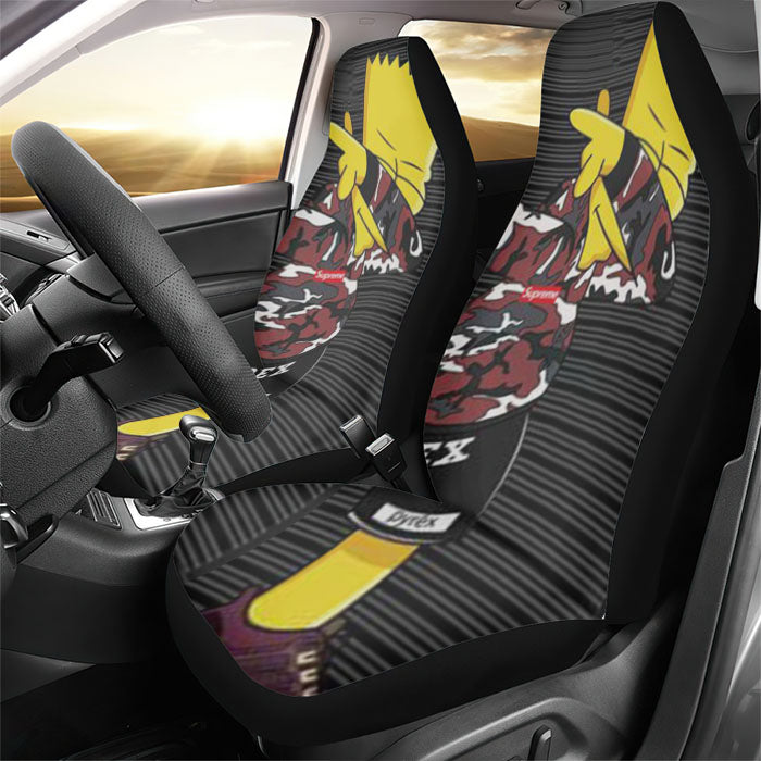 Simpsons Supreme Rear Car Seat Covers