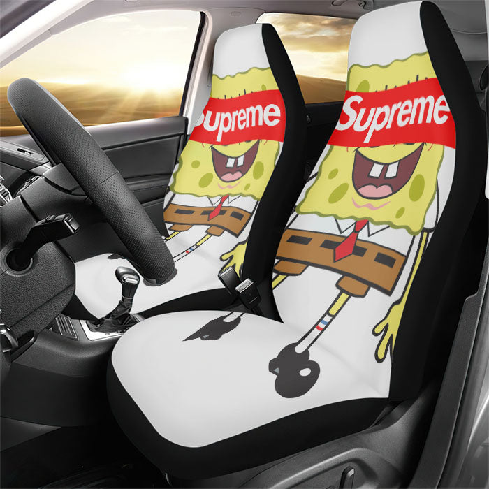 Spongebob Supreme Rear Car Seat Covers