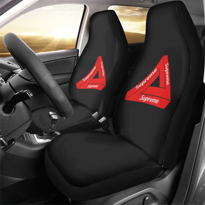 Streetwear Supreme Rear Car Seat Covers