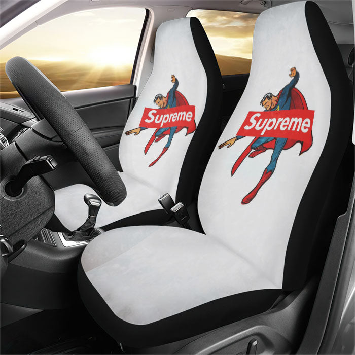 Superman Supreme Rear Car Seat Covers
