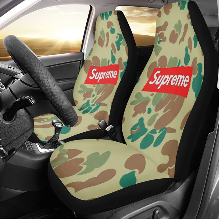 Supreme Army Rear Car Seat Covers