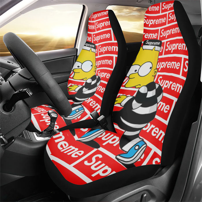 Supreme Bat Rear Car Seat Covers