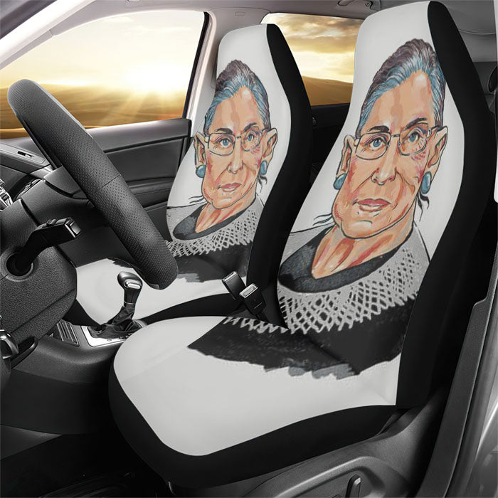 Supreme Court Justice Ruth Bader Ginsburg Rear Car Seat Covers