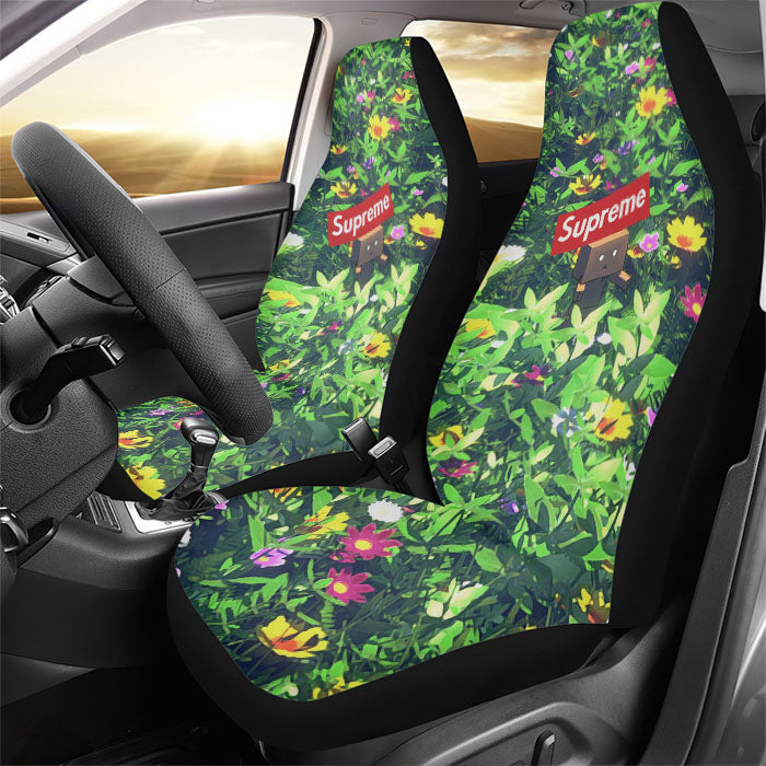 Supreme Danbo Rear Car Seat Covers