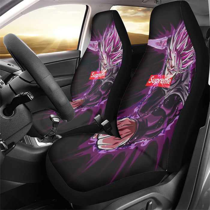 Supreme Floral Wallpaper Rear Car Seat Covers