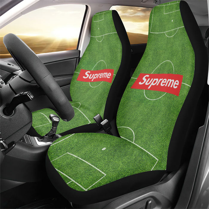 Supreme Football Rear Car Seat Covers