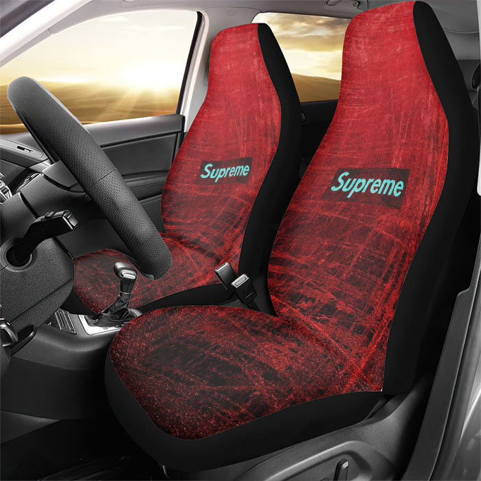 Supreme Grunge Wall Rear Car Seat Covers