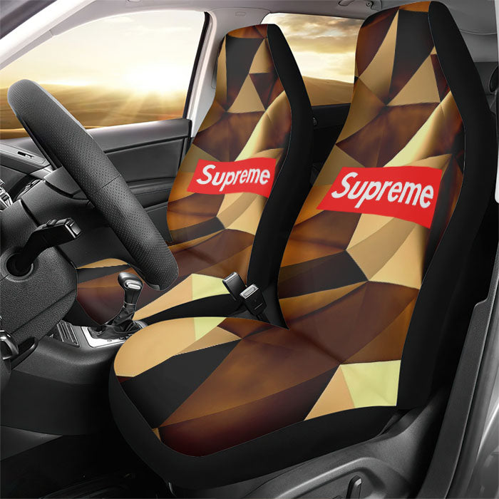 Supreme Hintergrund Rear Car Seat Covers