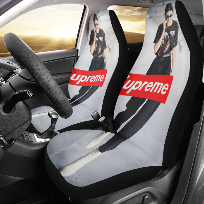 Supreme Kendall Jenner Rear Car Seat Covers