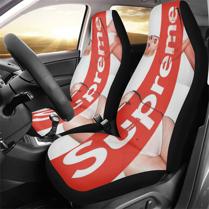 Supreme Lady Gaga Rear Car Seat Covers