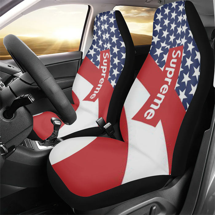 Supreme Logo X4916 Rear Car Seat Covers