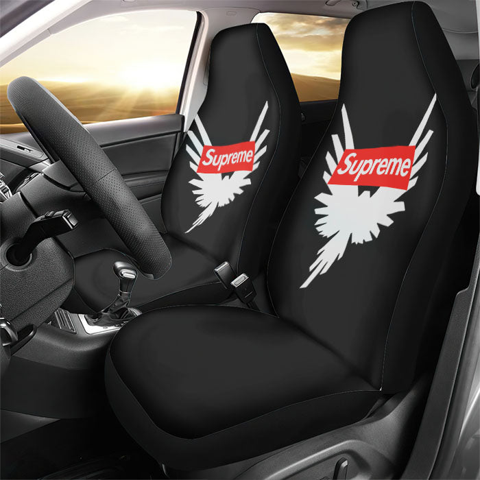 Supreme Maverick Logo Rear Car Seat Covers