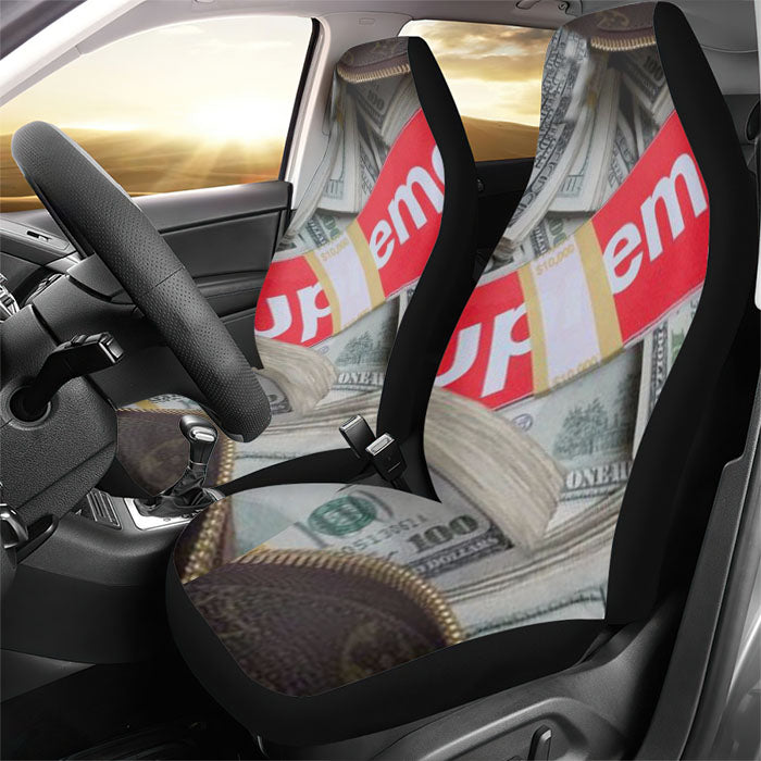 Supreme Money Rear Car Seat Covers
