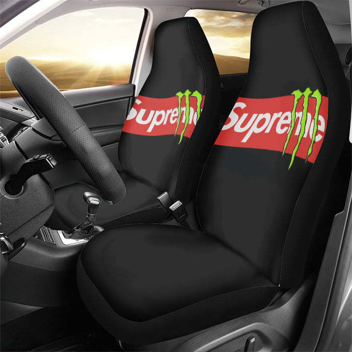 Supreme Monster Rear Car Seat Covers
