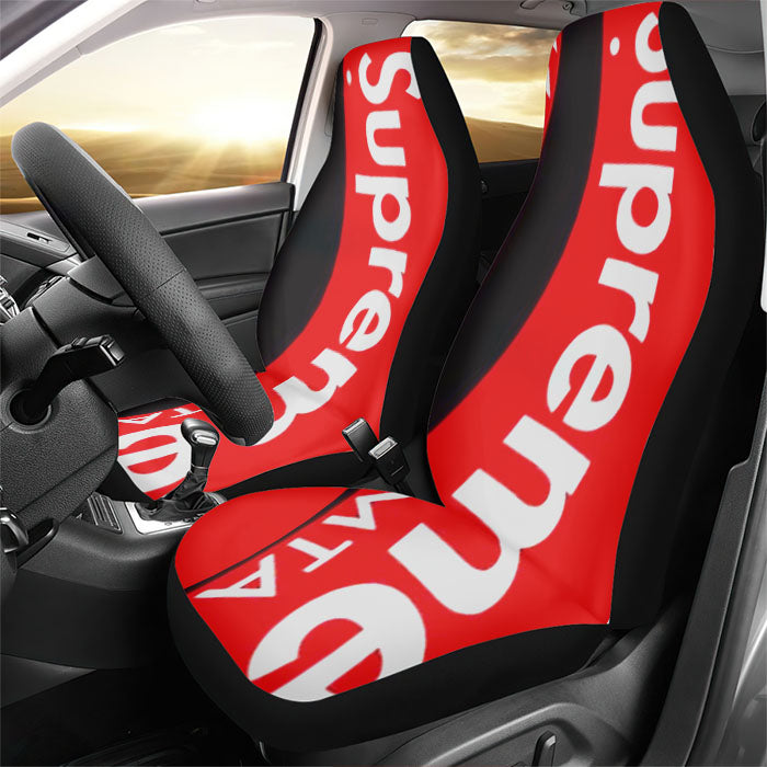 Supreme Mta Card Rear Car Seat Covers