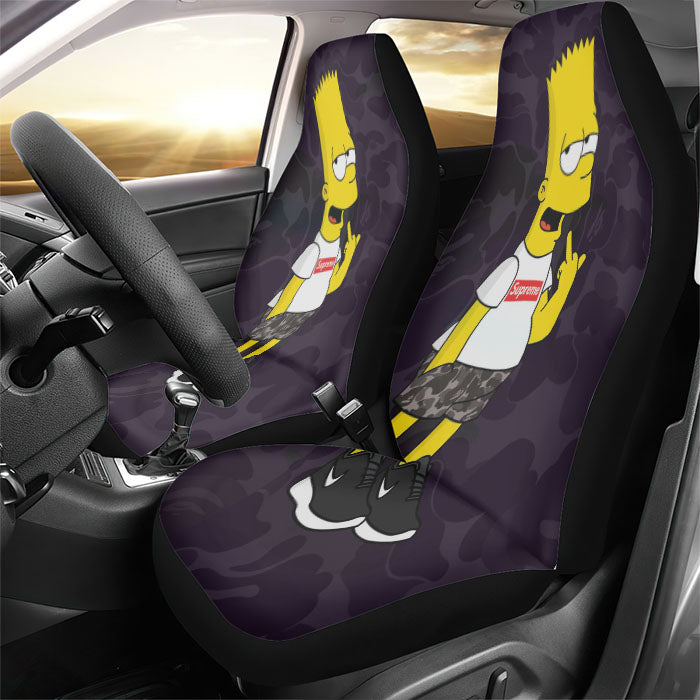Supreme Simpson Rear Car Seat Covers