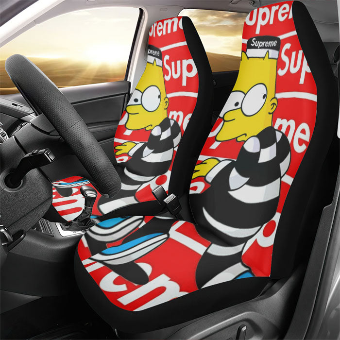 Supreme Simpsons Rear Car Seat Covers