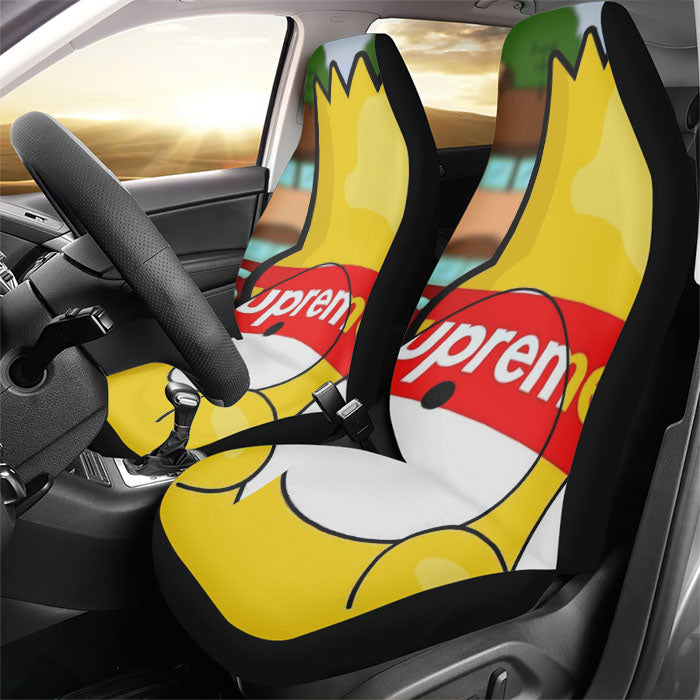 Supreme Simpsons Fondos De Pantalla Los Rear Car Seat Covers