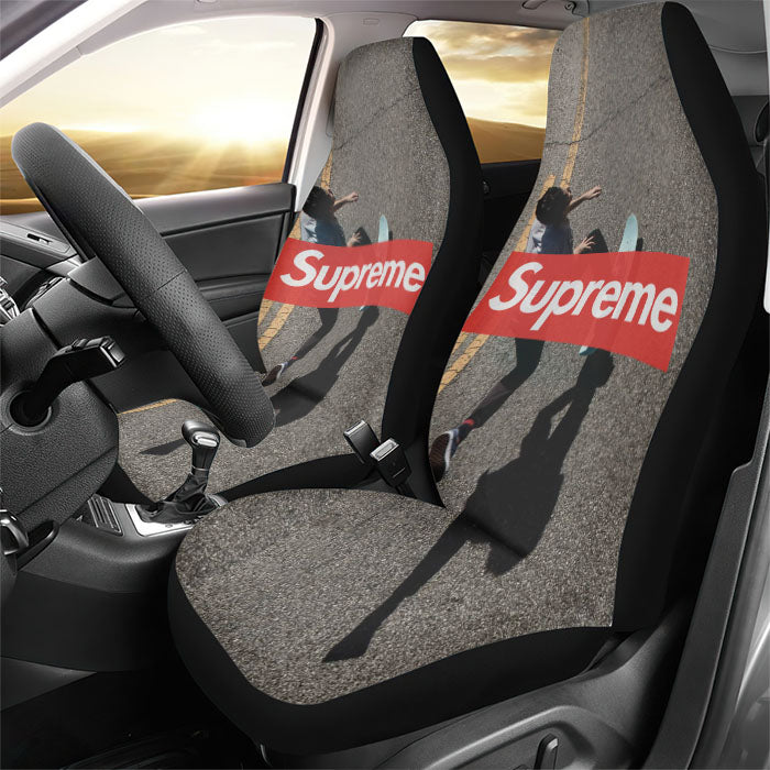 Supreme Skate Rear Car Seat Covers