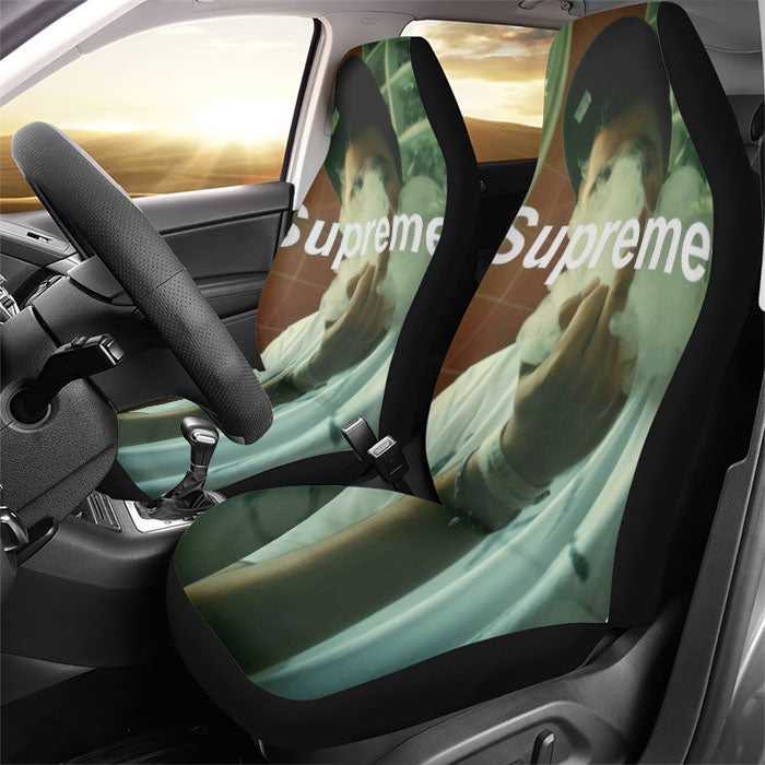 Supreme Smoke Rear Car Seat Covers
