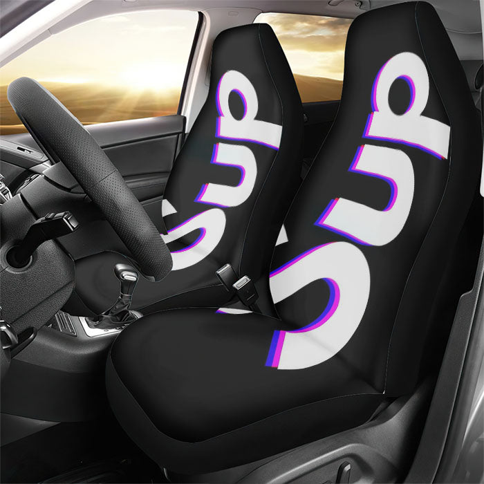Supreme Sup 3D Rear Car Seat Covers