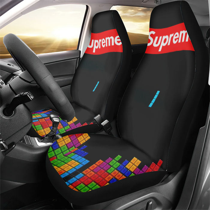 Supreme Tetris Rear Car Seat Covers