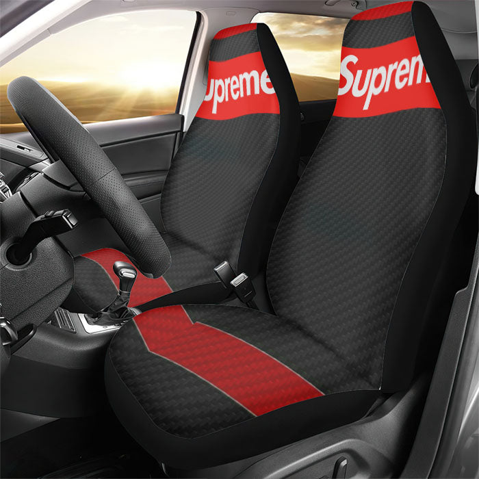 Supreme Texture Rear Car Seat Covers