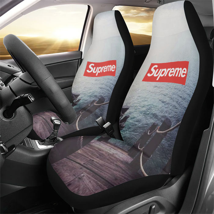 Supreme The Sea Rear Car Seat Covers