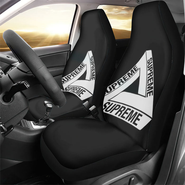 Supreme Triangle Rear Car Seat Covers