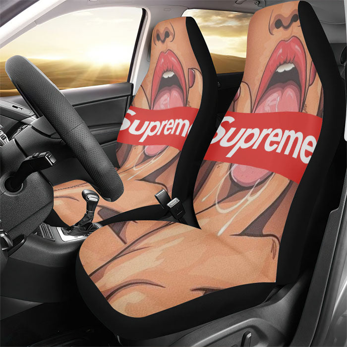 Supreme Woman Rear Car Seat Covers