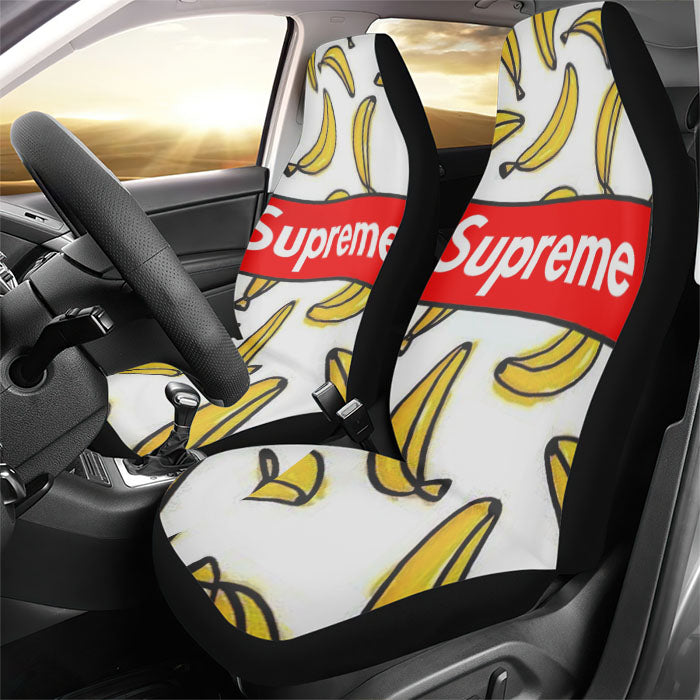 Supreme X Bananas Rear Car Seat Covers